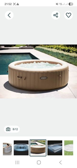 Dmuchane SPA ogrodowe INTEX 28428 6-osobowe