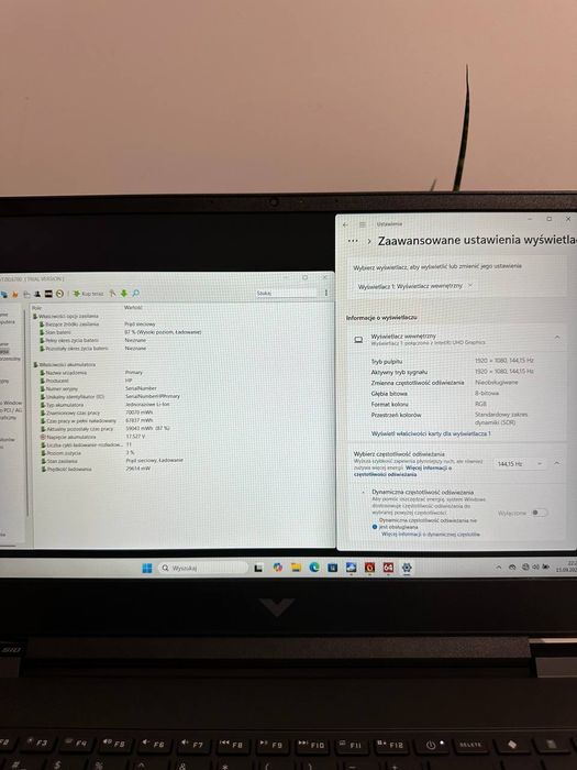 RTX 4050 6gb + i5-12450H • HP Victus 15,6" 144hz • 16gb/512ss