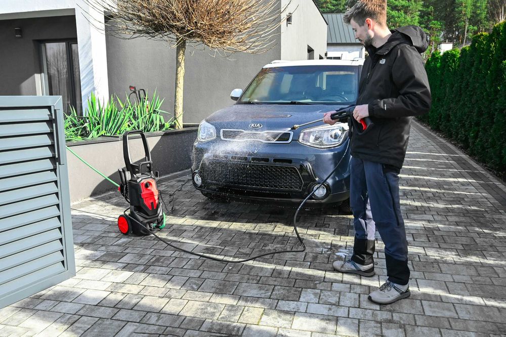 Мийка високого тиску Lehmann 3000W 350бар. БЕЗЩІТКОВИЙ двигун. Насос ЛАТУНЬ. Мойка высокого давления. Керхер