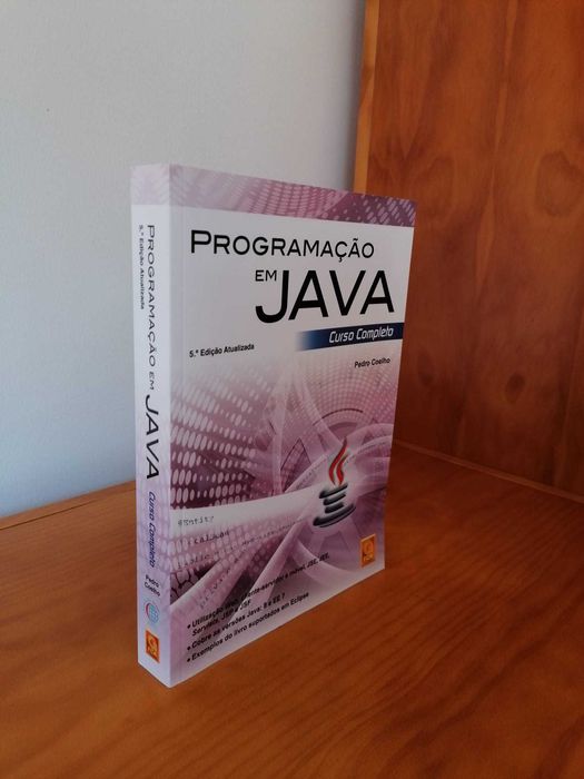 Livro Novo "Programação em Java - Curso Completo"