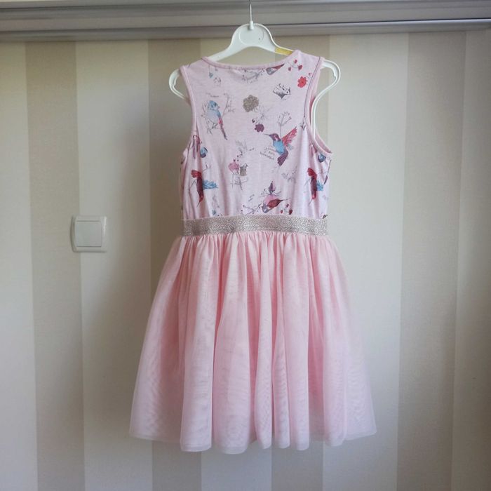 Святкова сукня H&M котик Марі Disney / Next з пташками 5-6 років