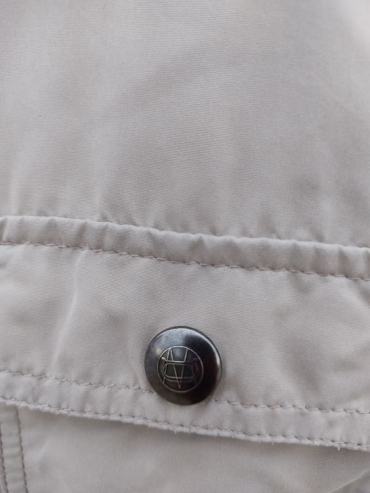 Impermeável /Casaco parka bege, Massimo Dutti- NOVO