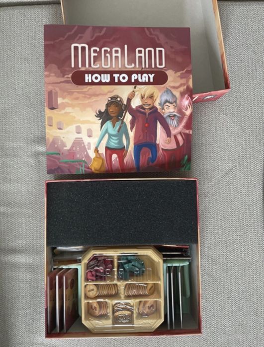 Jogo de tabuleiro Megaland