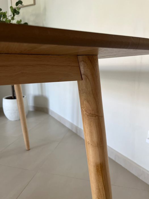 Mesa jantar madeira 120x75cm
