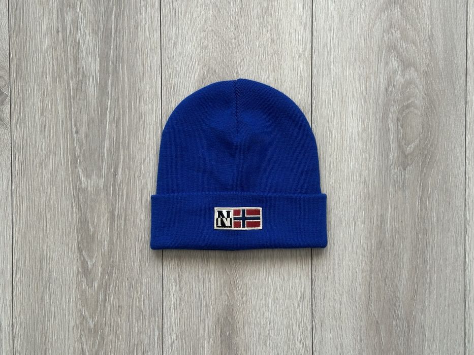 Синя шапка Napapijri