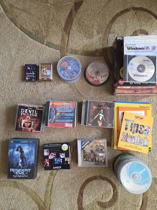 CLICK CD ACTION WINDOWS 98 i inne gry programy retro