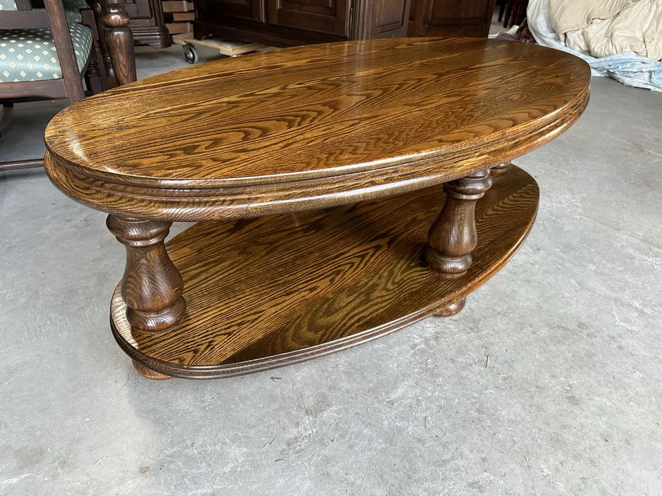Ława 100% drewno z rattanem 130cm