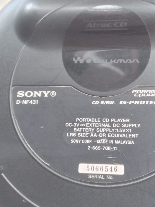 Sony Walkman D-NF431