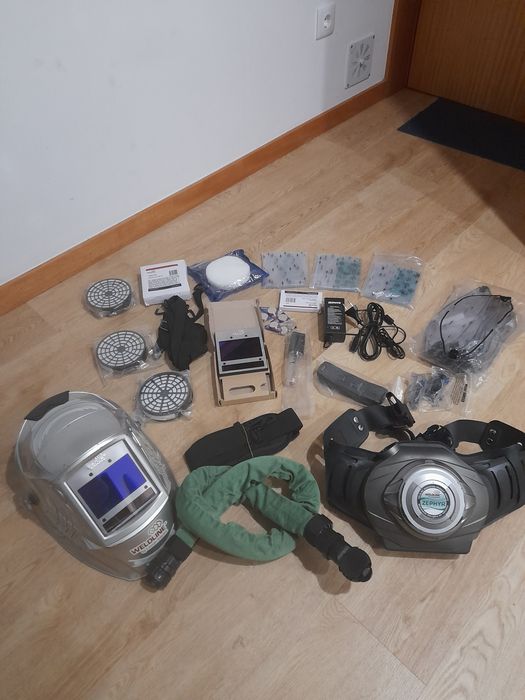 Máscara de soldar ventilada