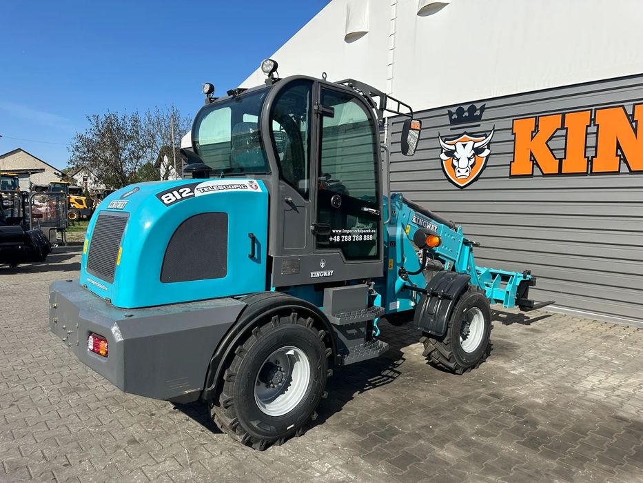 Kingway 812 telescopic 1200 kg  Ostatnie sztuki ładowarka teleskopowa 1200 kg 4x4