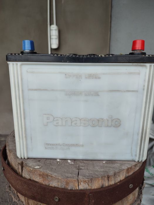 Аккумулятор автомобильный 6СТ-75 Panasonic (оригинал) Asia 20HR 75Ah