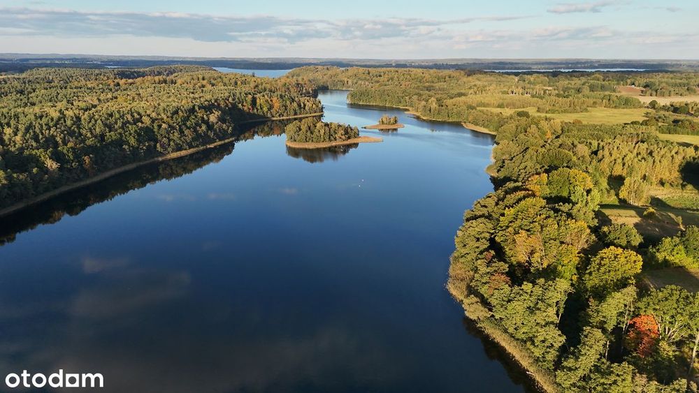 4ha z 500m linią brzegową zatoka jezioro Drawsko Czaplinek Siemczyno