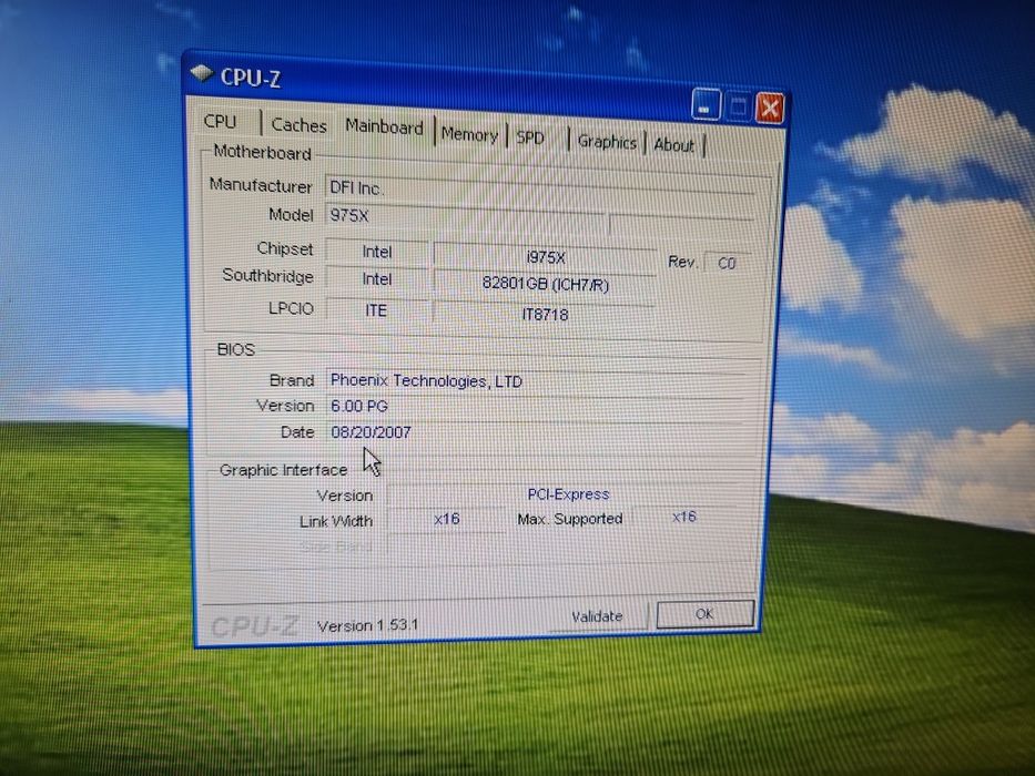 Płyta główna DFI Infinity 975x socket775