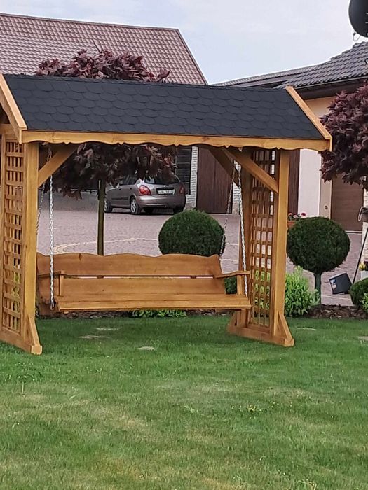 Huśtawka ogrodowa pergola