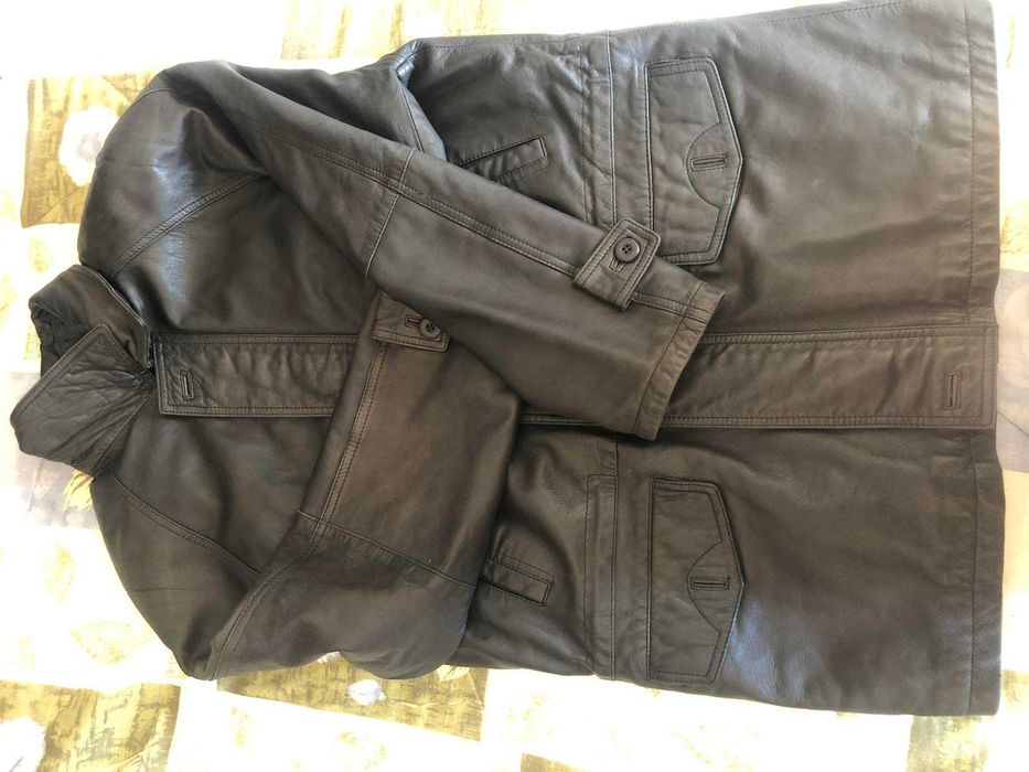 Casaco de pele 100% genuino