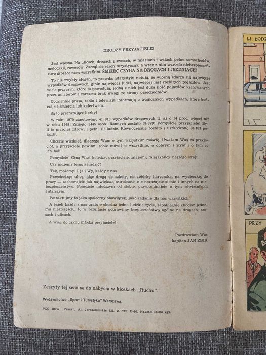 Kapitan Żbik - Czarny Parasol 1971 r. wyd. I