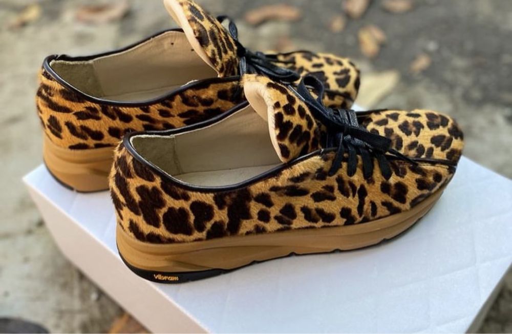 Чуни ботинки из меха пони