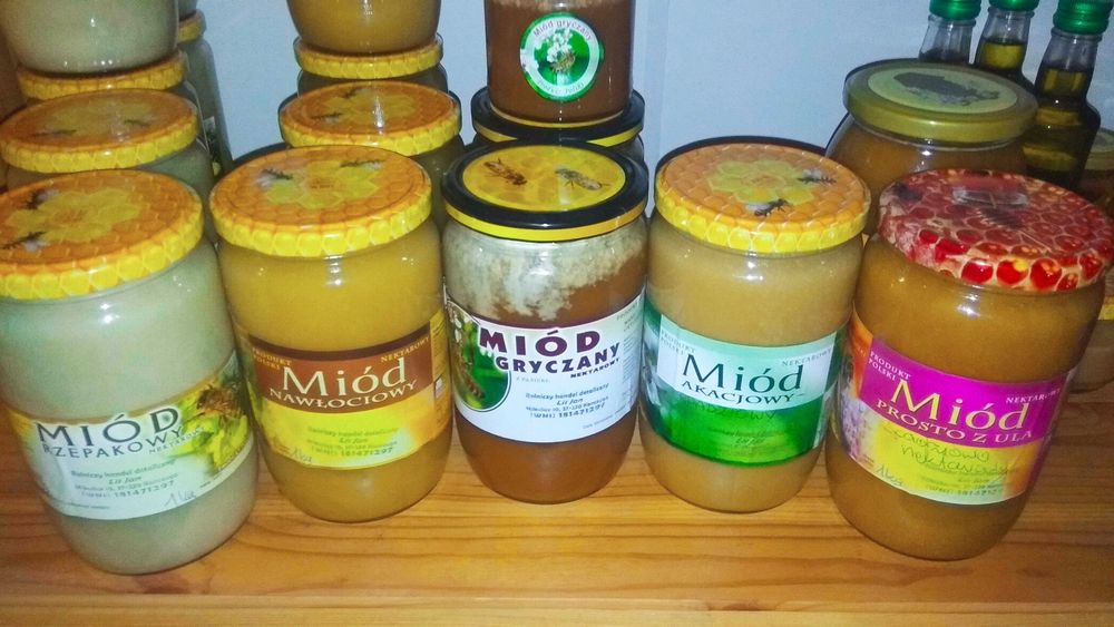 Miód z własnej pasieki