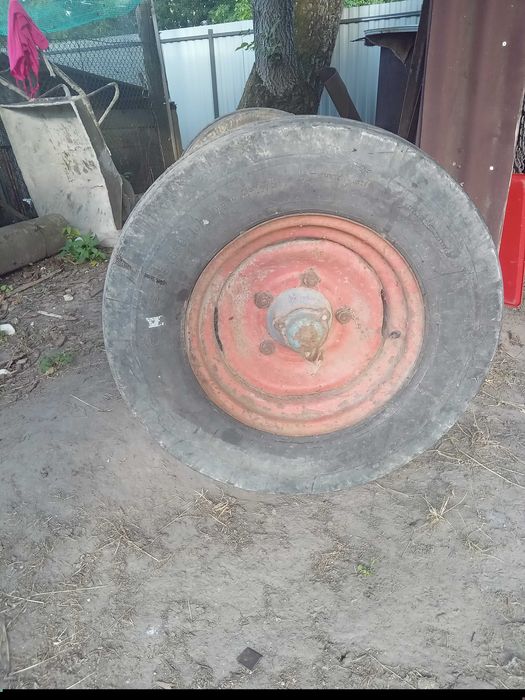 Ось (балка) з колесами 6.50-16 в зборі під причіп або мінітракторка