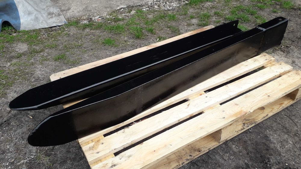 przedluzki widel nakladki na widly 140cm wozek widlowy ciagnik tur 1,4