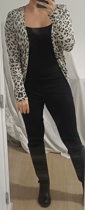Casaco estampado da Zara - L (pequeno)