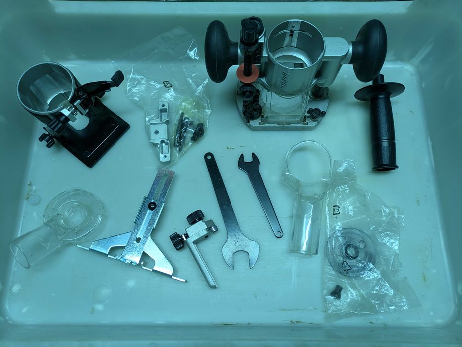 Conjunto Acessórios Tupia Fresadora Makita