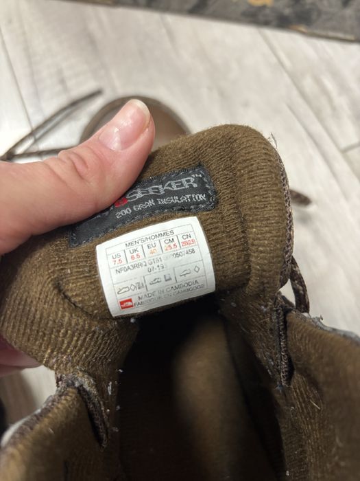 Зимові черевики The north face