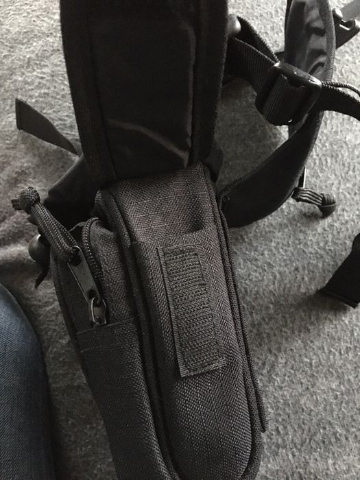 Bolsa Monte Campo preta usada