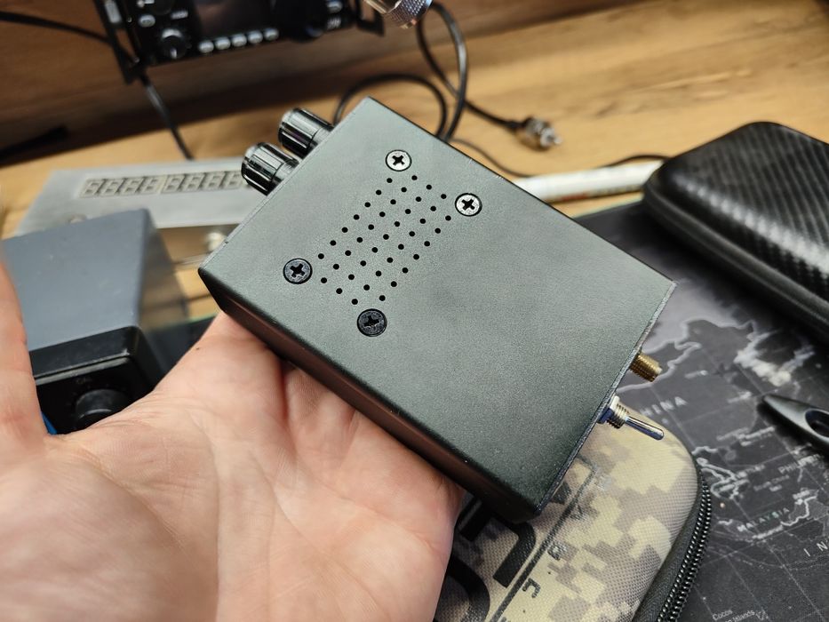 Malachite odbiornik kf hf skaner z wodospadem dsp świetny dotykowy