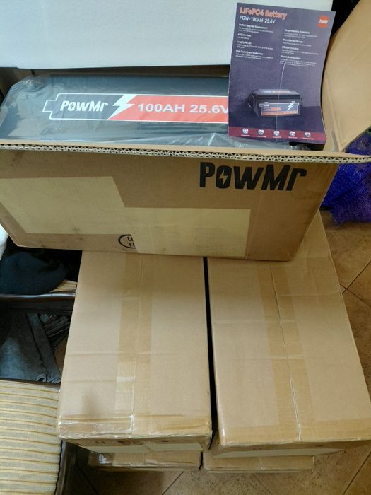 Акумулятори PowMr LiFePO4 25.6V 100Ah