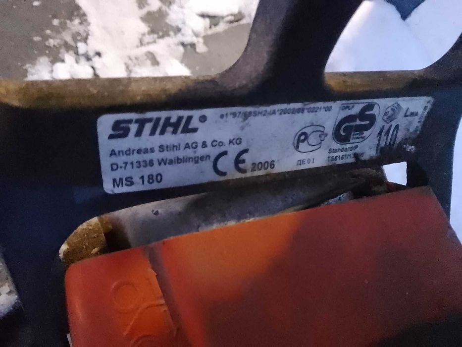 Piła łańcuchowa pilarka spalinowa Stihl ms 180