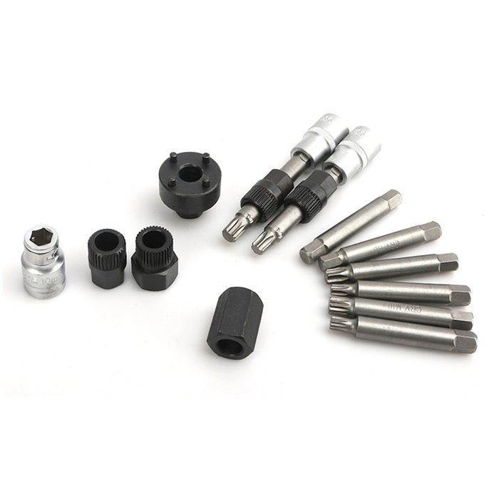 Kit de desmontagem da polia do alternador multimarcas (13 pcs) (Novo)