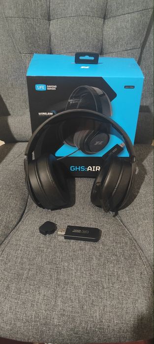 Headset pretos como novos