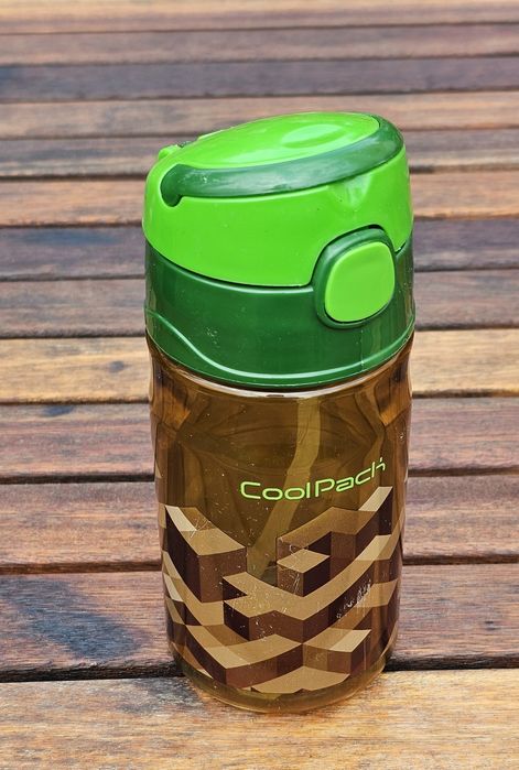 Komplet plecak, bidon, torba i piornik  Coolpack Joy S Minecraft Pixel