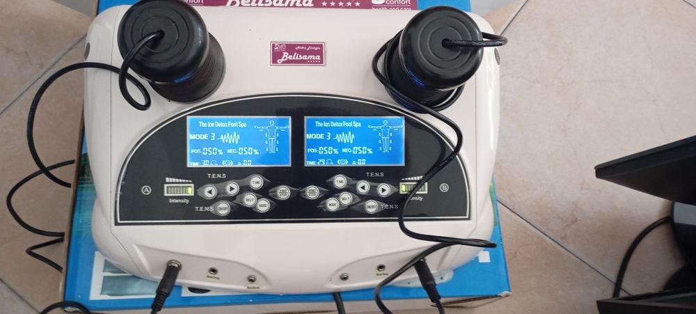 Máquina massagem e desintoxicar