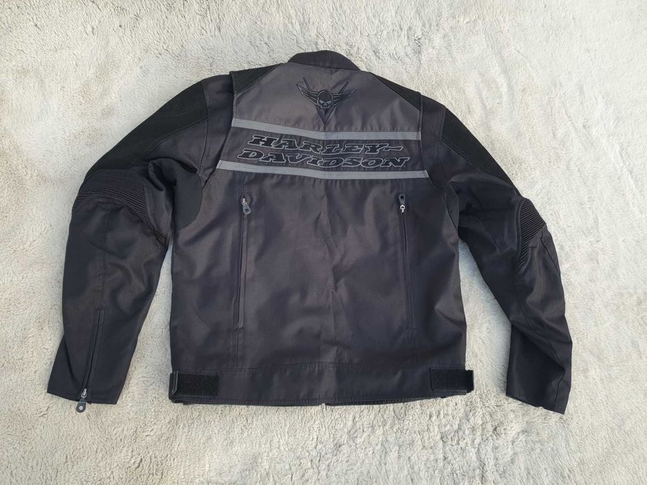Harley Davidson rozm M Kurtka motocyklowa + ochraniacze- oryginał.