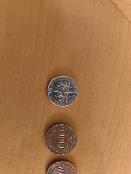 Dolar americano moedas várias