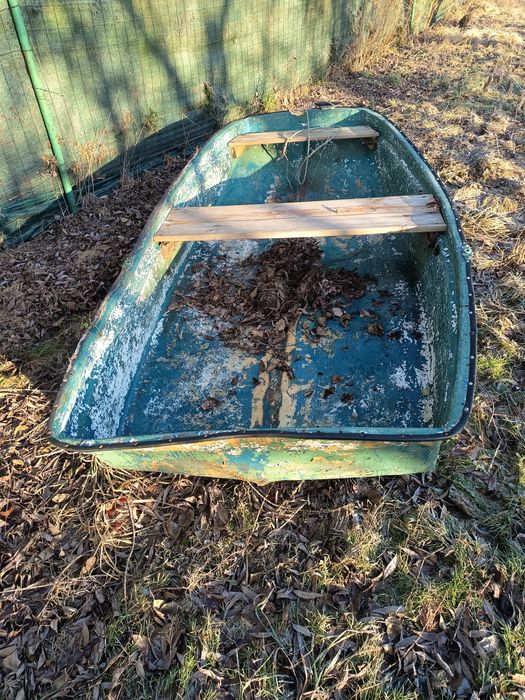 Łódka wędkarska z włókna szklanego