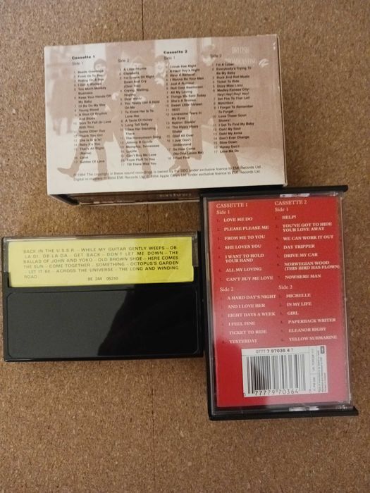 The Beatles Cassetes Novas