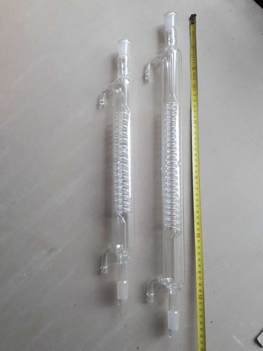 Destylator szklany spiralny
