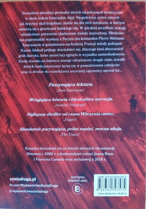 Purpurowe rzeki książka