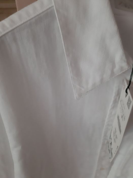 Koszula Zara xxl biała klasyk zara bluzka oversize woman bluzeczka tkm