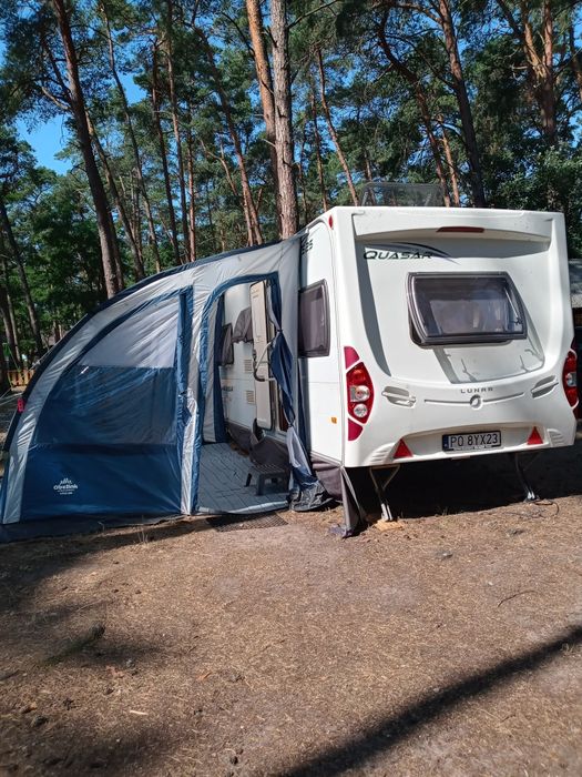 Wynajmę przyczepę kempingową rok produkcji 2009 przyczepa cztero osobowa toaleta z łazienką osobnych natrysk dmc 1410  kaucja 2000 zl