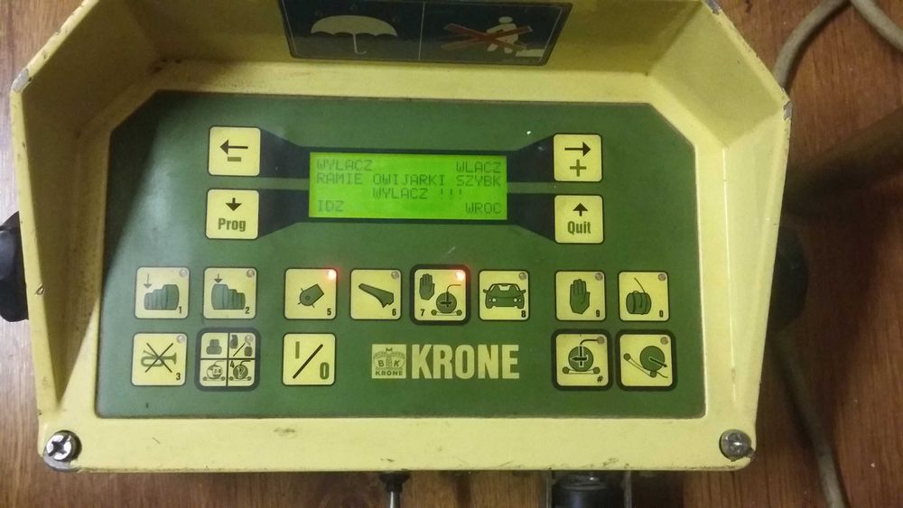 KRONE Komputer Pilot Sterownik Pulpit, JEZYK POLSKI NAPRAWA CombiPack