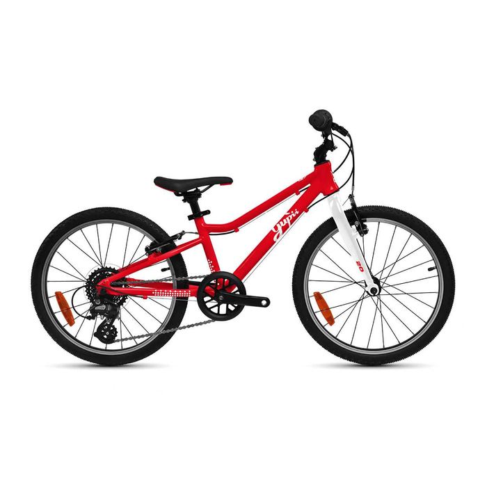 NOWY Super lekki rower 20" czerwony YUPII 7,7 kg