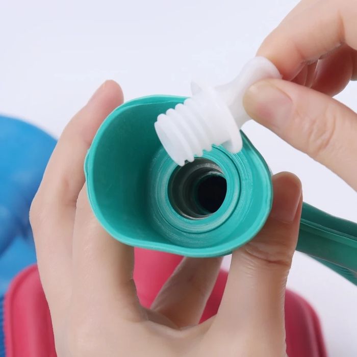 Termofor gumowy ogrzewacz 2 l podgrzewacz na zimowe wieczory