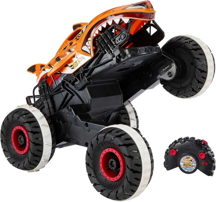 Hot Wheels Monster  Tiger Shark Машинка на радіокеруванні Хот вілс HGV87