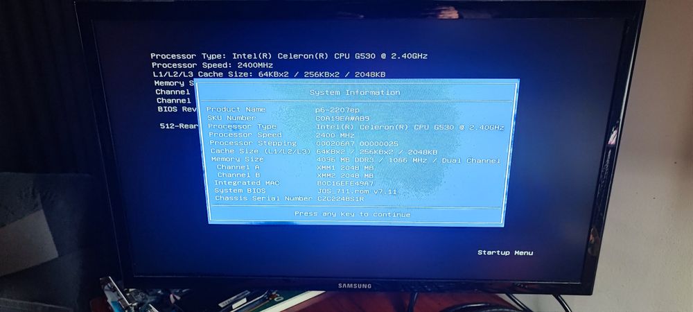 Motherboard HP   ( LGA/Socket 1155 )