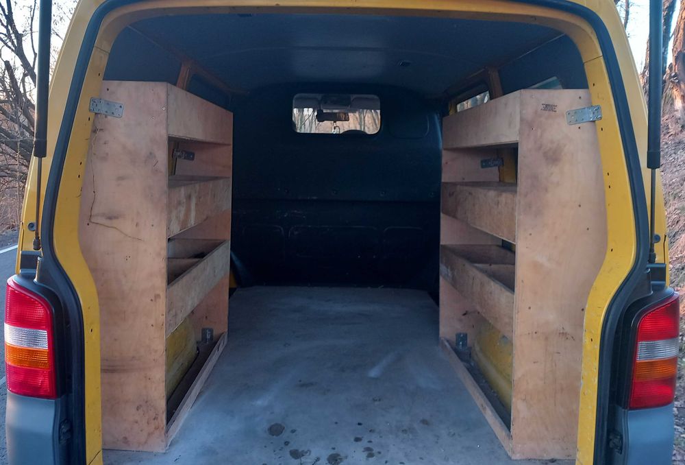 VW_Transporter_T5_2x Drzwi Przesówne_1.9 TD_Bez Korozji_3 Osób_OKAZJA