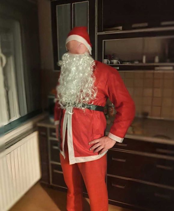 KOSTIUM ŚWIĘTEGO MIKOŁAJA święty mikołaj przebranie strój 6 elementów